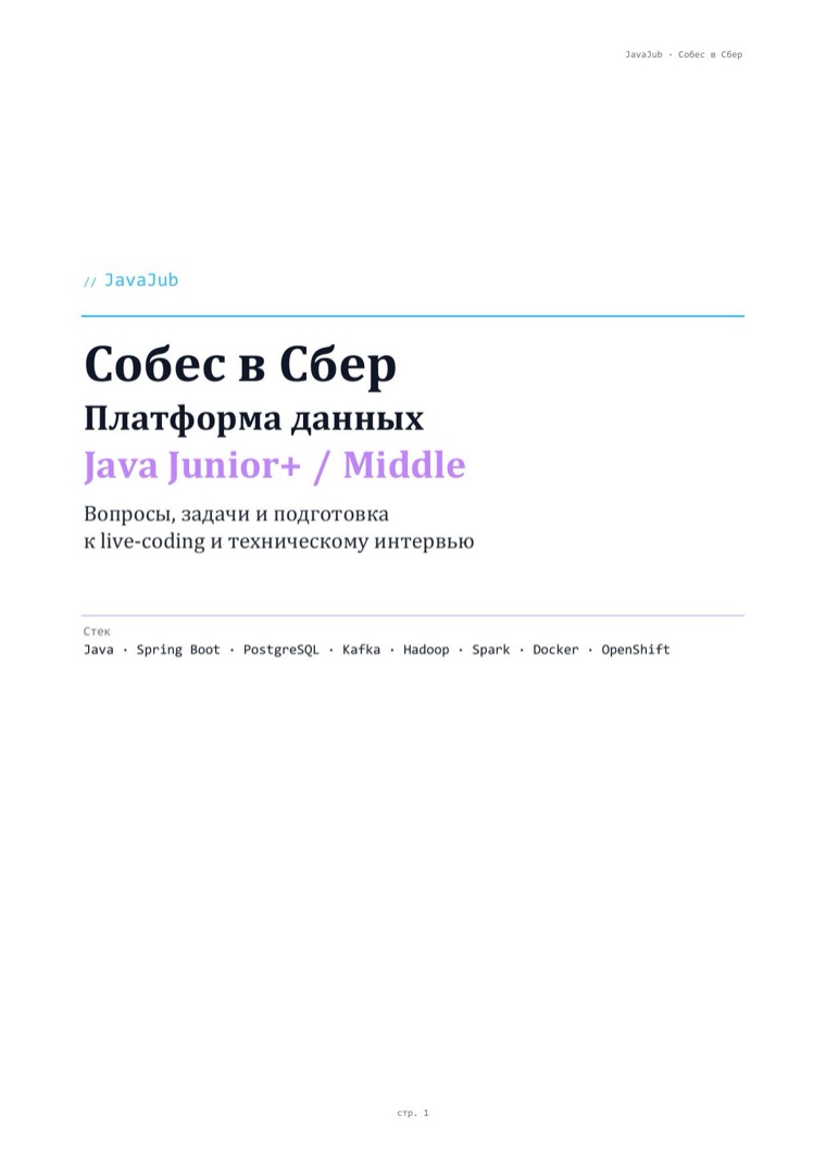 Титульный лист гайда: Сбер Junior+/Middle